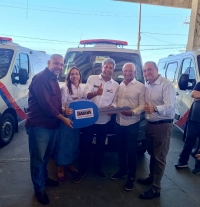 Amélia Rodrigues recebe nova ambulância para fortalecer atendimento de saúde na cidade